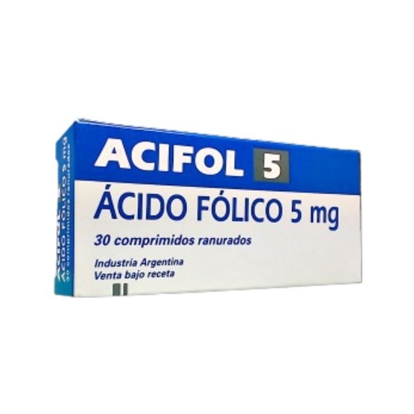 Dominguez Acifol Fólico, C. 5 5 Mg x 30 Comp #1