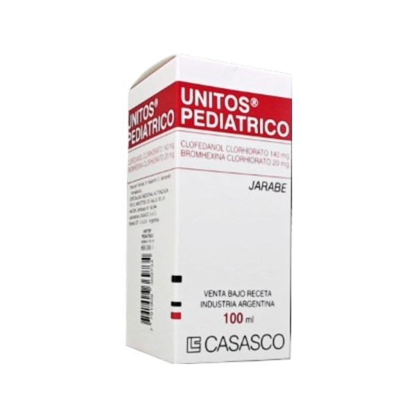 Casasco Unitos Pediatrico Clofedianol + Bromhexina Jarabe x 100 ml #1