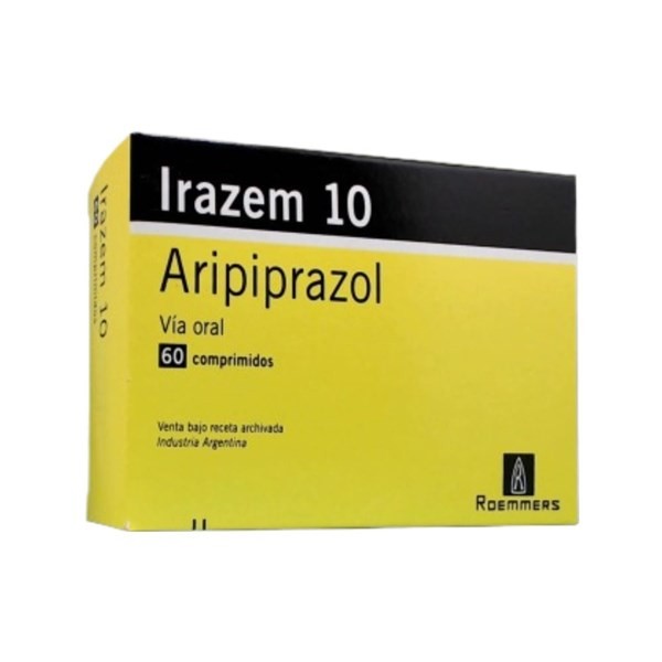 Roemmers Irazem 10 Mg Aripiprazol x 60 Comp #1