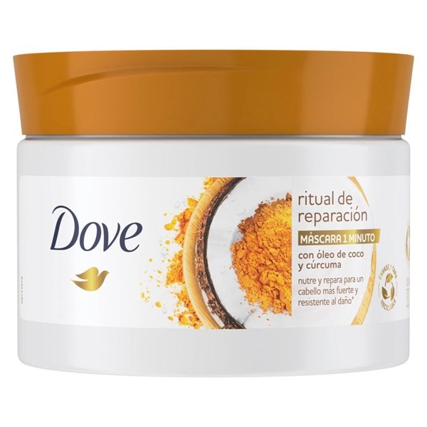 Máscara Capilar Dove 1 minuto Ritual de Reparación x 300 g #1