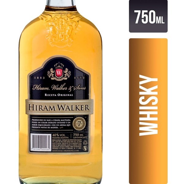 Whisky Hiram Walker  Original 750 Ml #1