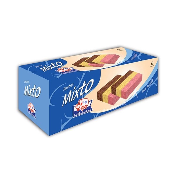 Postre Helado La Montevideana Bombón Mixto X 6 Uni #1