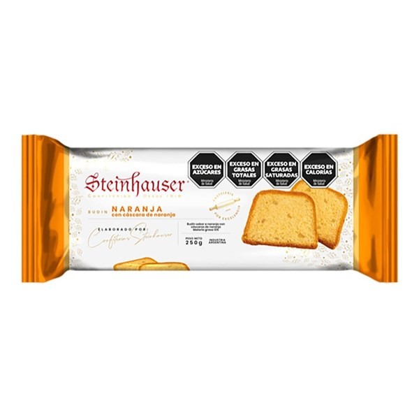 Budin Steinhauser Naranja Con Cascara de Naranja 250 gr #1