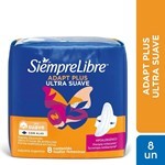 Toallita Femenina Siempre Libre Fit Adapt 8u #1