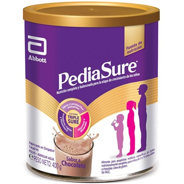 Suplemento Nutricional Infantil Polvo Pediasure Chocolate x 400 g #1