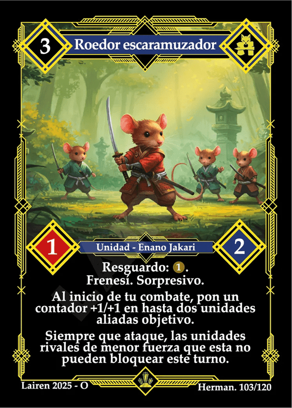 103 Roedor Escaramuzador - Coste 3 #1