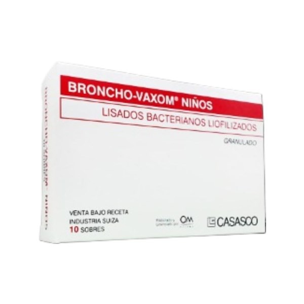 Casasco Broncho-Vaxom Lisado Bacteriano Niños 20 Mg x 10 Sobres Granulado #1