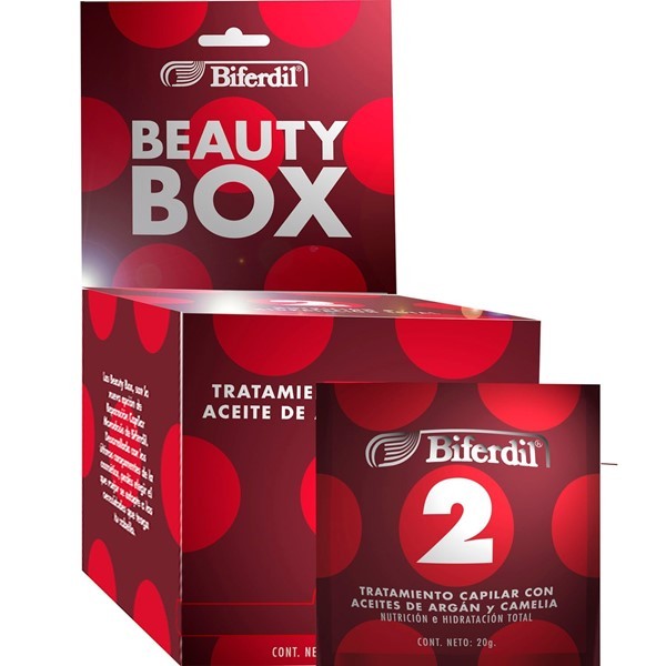 Biferdil Tratamiento Beauty Box 2 Aceite de Argan Y Came x 20 gr alt
