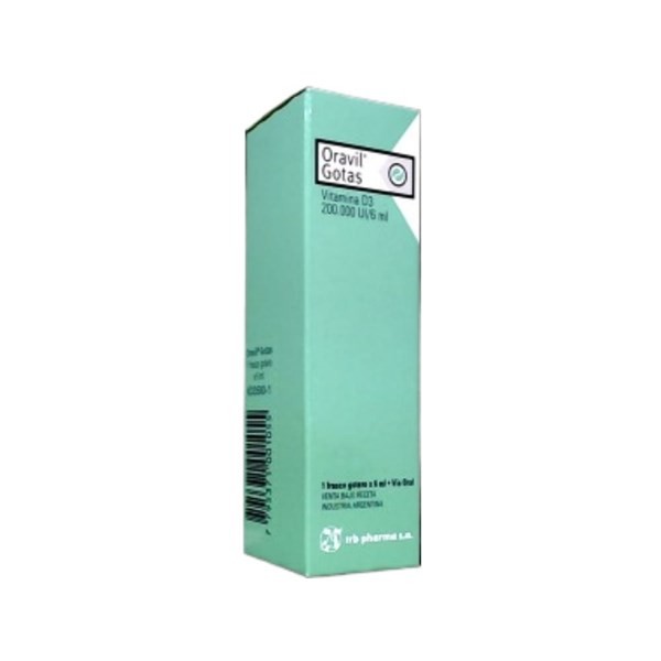 Trb-Pharma Oravil Gotas Vit.D3 Frasco Gotero x 6 ml #1