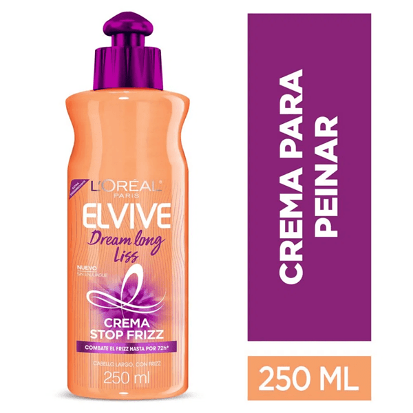 Elvive Crema Para Peinar Dream Long Liss 250 ml