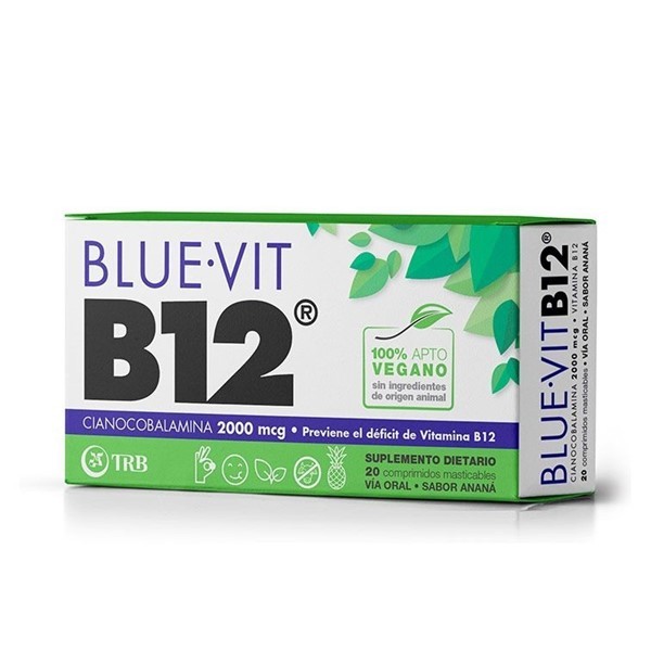 Suplemento Dietario Blue-Vit B12 20 compr alt