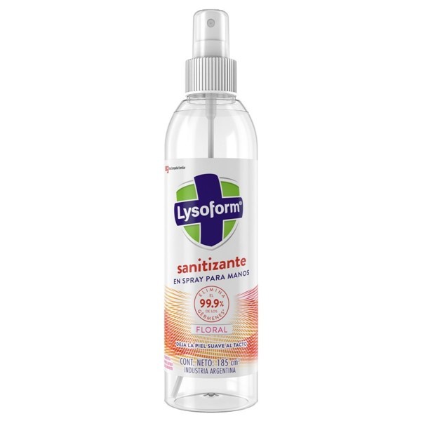 Lysoform Sanitizante Floral Spray 185 ml alt