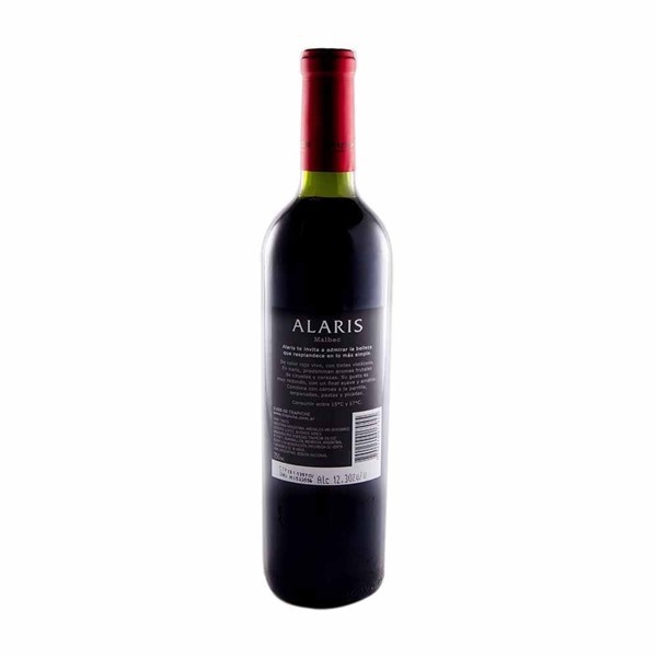 Trapiche Vino Tinto Alaris Malbec 750 Cc alt