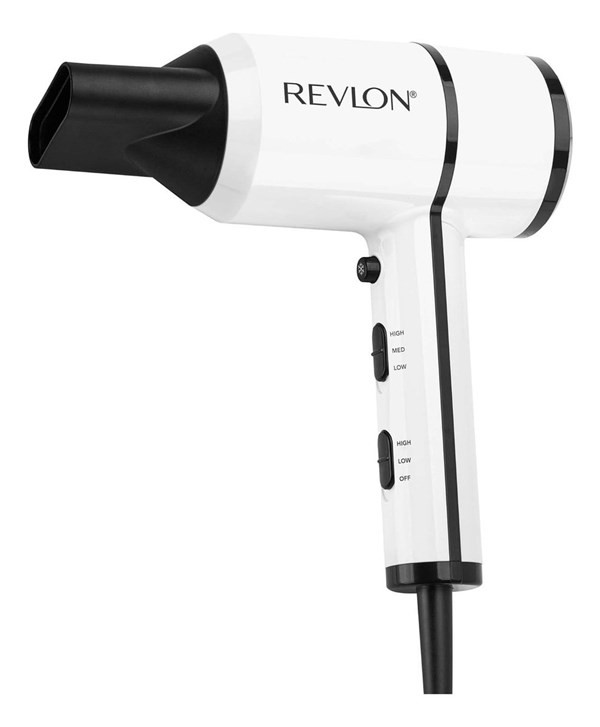 Secador de Pelo Compacto Revlon Crystal C Anti Frizz 2000W #1