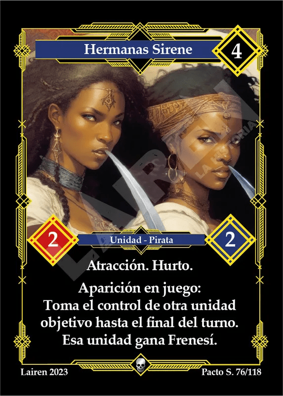 076 Hermanas Sirene 1ra Edicion - Coste 4