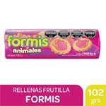 Galletitas Formis Vainilla Rellenas Frutilla 102 g. #1
