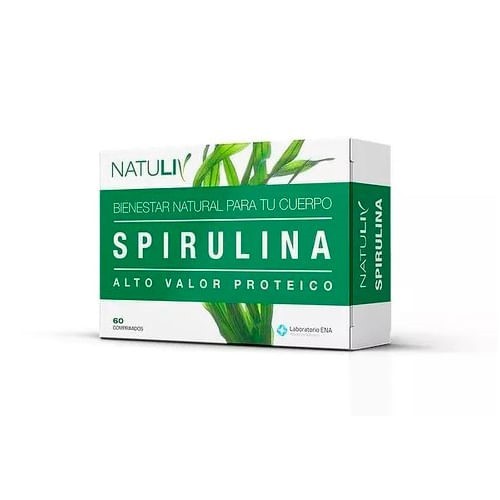 Ena Spirulina Natuliv (60 Comprimidos) alt