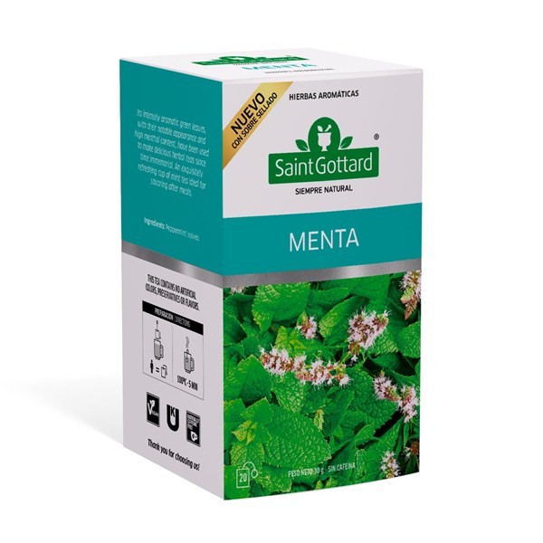 Té Menta Saint Gottard x 20 uni #1
