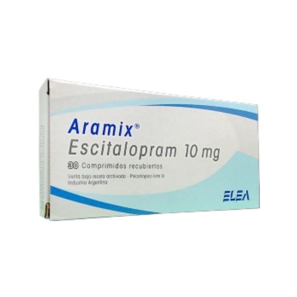 Elea Aramix 10 Mg Escitalopram x 30 Comp Recubiertos #1