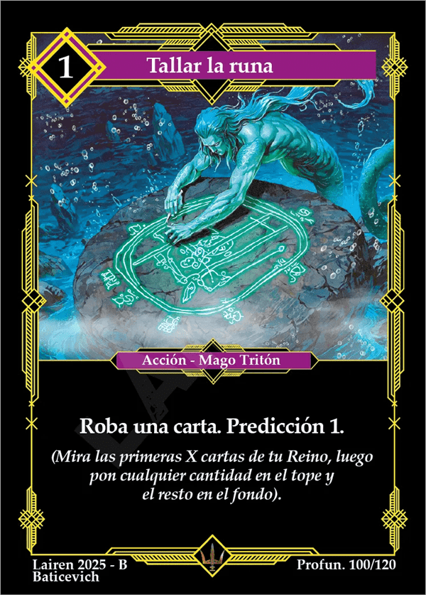 100 Tallar La Runa - Coste 1