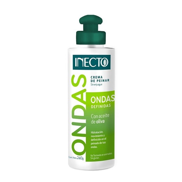 Inecto Crema de Peinar Ondas Definidas con Aceite de Oliva Tamaño 240 gr #1