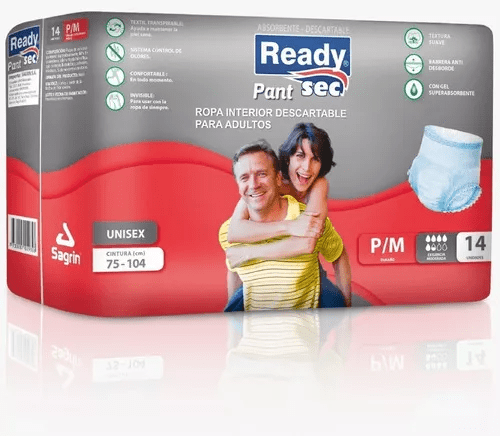 Pants Adultos READYSEC Talle P/M |14 Unidades 