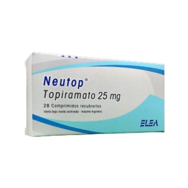 Elea Neutop 25 Mg Topiramato x 28 Comp Recubiertos #1