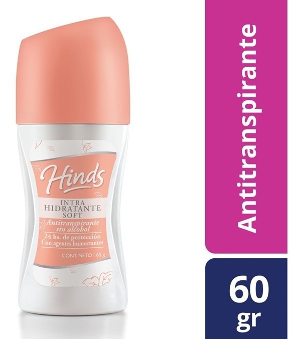Hinds Desodorante Roll On Intrahidratante Soft 60 Gr #1