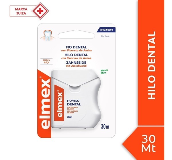 Elmex Hilo Dental Anticaries Menta 30 m #1