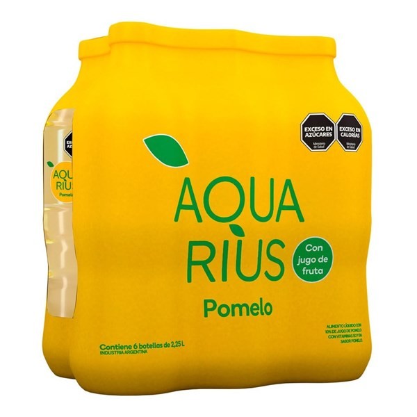 Agua Saborizada Aquarius Naranja 500 ml alt