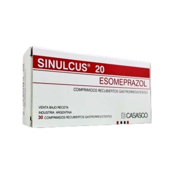 Casasco Sinulcus 20 Mg Esomeprazol x 30 Comp #1