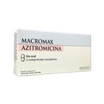 Siegfried Macromax 500 Azitromicina 500 Mg x 3 Comp #1