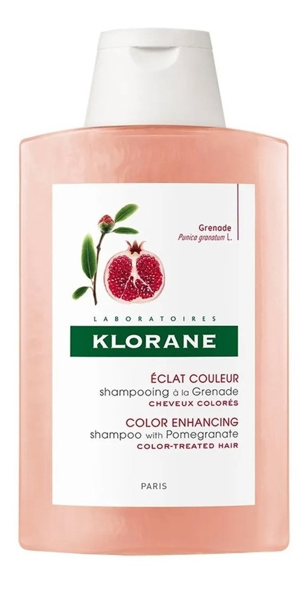 Klorane Shampoo Fijador Y Protector de Color Granada 200 ml