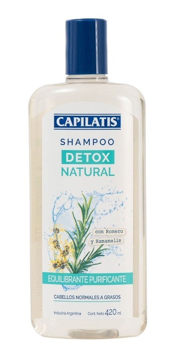 Capilatis Shampoo Detox Natural Línea Botánica 420 ml #1