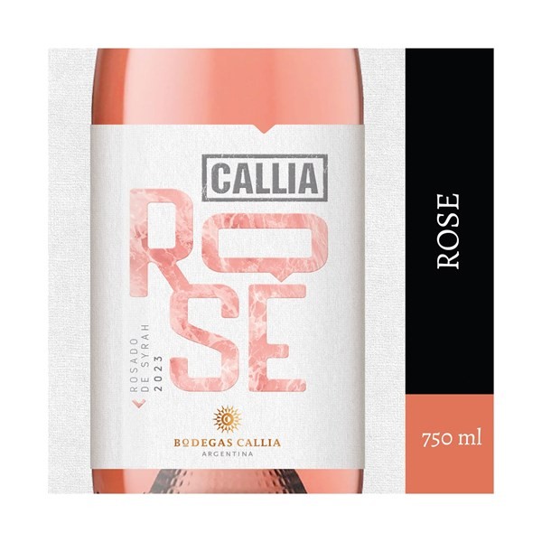 Vino Rose de Syrah Callia en Botella 750 cc. #1