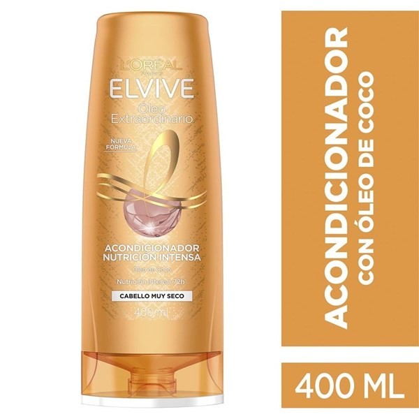 Acondicionador Elvive Oleo Extraordinario Coco 400 Ml #1