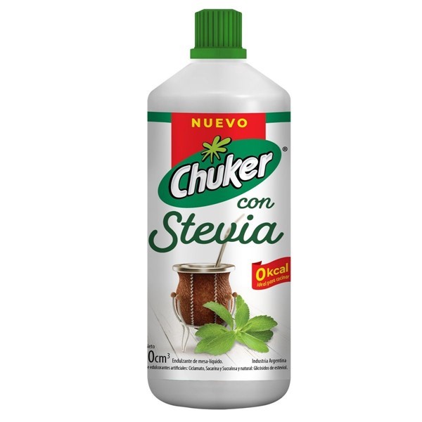 Chuker Edulcorante Stevia Liquido Frasco 250 Ml alt