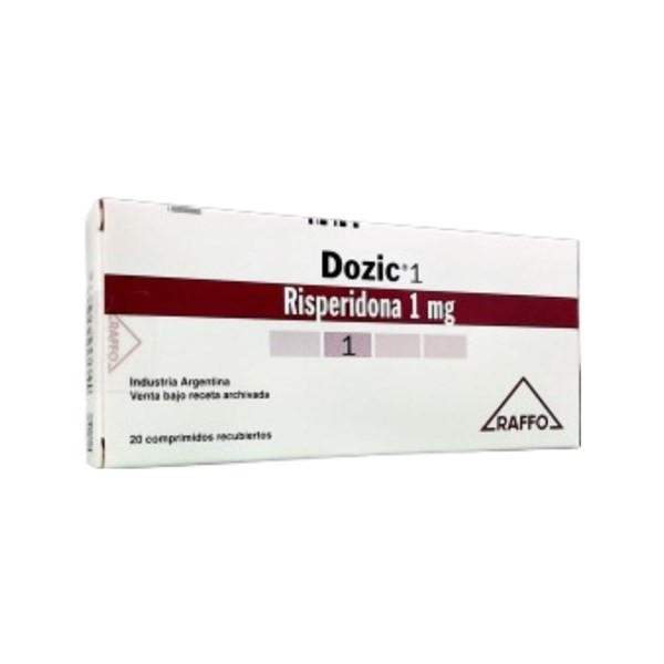 Raffo Dozic Risperidona 1 Mg x 20 Comp Ranurados #1