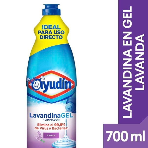 Ayudin Ayudín Lavandina En Gel Lavanda 700ml