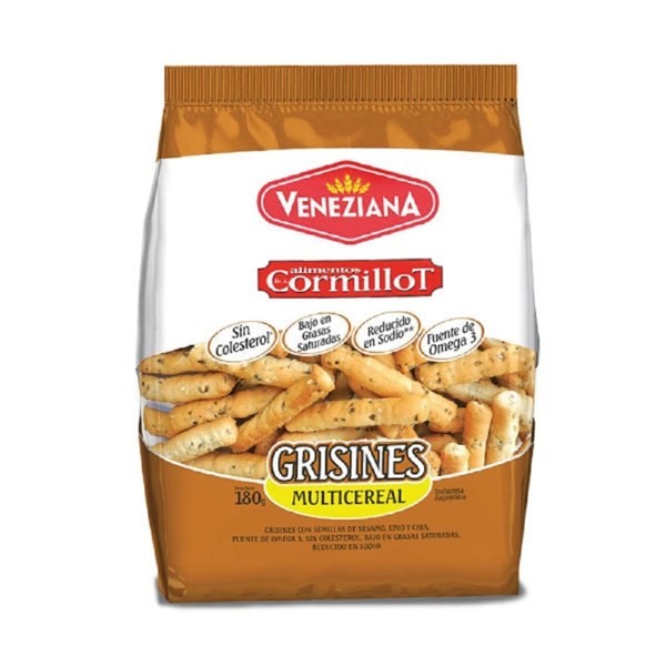 Dr. Cormillot Grisin Multicereal Cormillot 180 gr