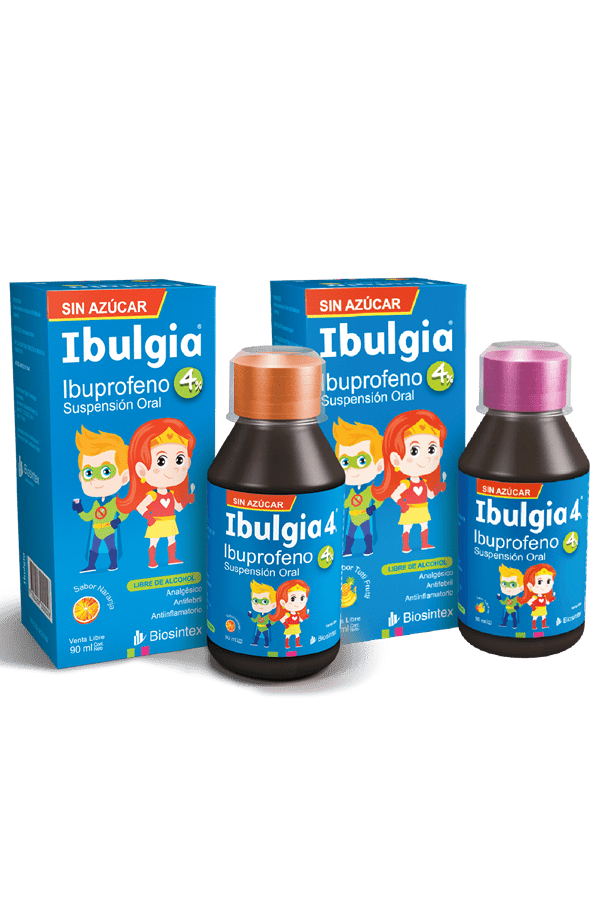 Biosintex Ibulgia Ibuprofeno 4% Sabor Naranja X 90ml alt