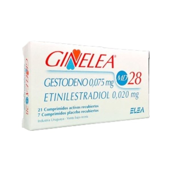 Ginelea Md 28 Etinilestradiol + Gestodeno x 28 Comp #1