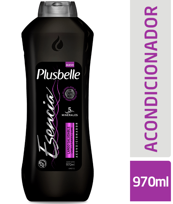 Plusbelle Acondicionador Esencia Largo Saludable 970 ml #1
