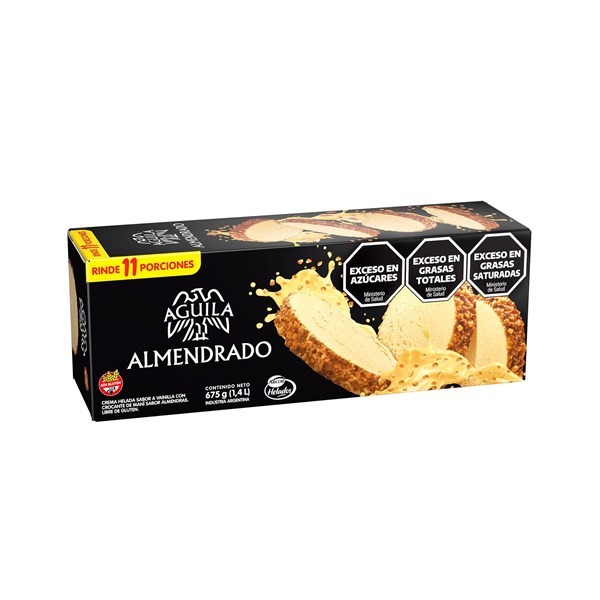 Postre Helado Aguila Almendrado en Caja 675 grs #1