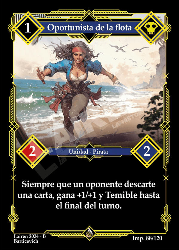 088 Oportunista De La Flota - Coste 1