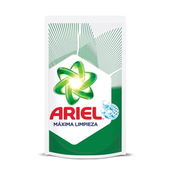 Jabón Líquido Ropa Ariel Max Limpieza Pouch 800 Cc. alt