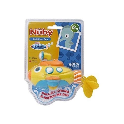 Nuby Submarino A Cuerda Para Bañadera #1
