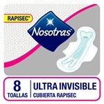 Nosotras Toallitas Higénicas Buenas Noches Invisible X 8 U | Unico #3
