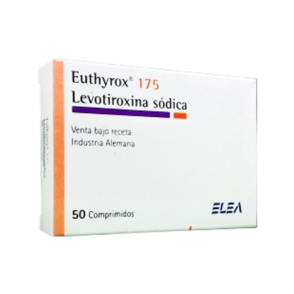 Elea Euthyrox Levotiroxina 175 Mcg x 50 Comp Birranurados #1
