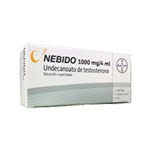 Bayer Nebido Testosterona 1000 Mg Vial x 1 x 4 ml #1